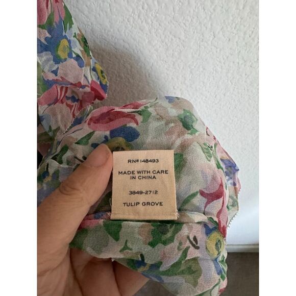 Doen melba silk dress tulip Grove XS - Picture 10 of 11